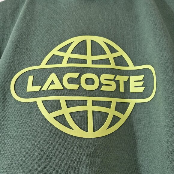 Lacoste Globe Graphic Sweatshirt for Kid's or Adult - Picture 3 of 12